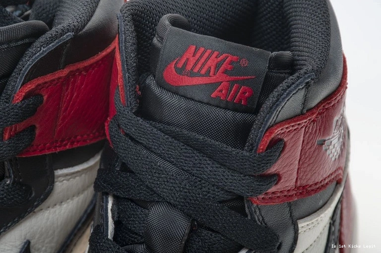 555088-610 Bred Jordan Retro Toe 1 High Air OG 0407